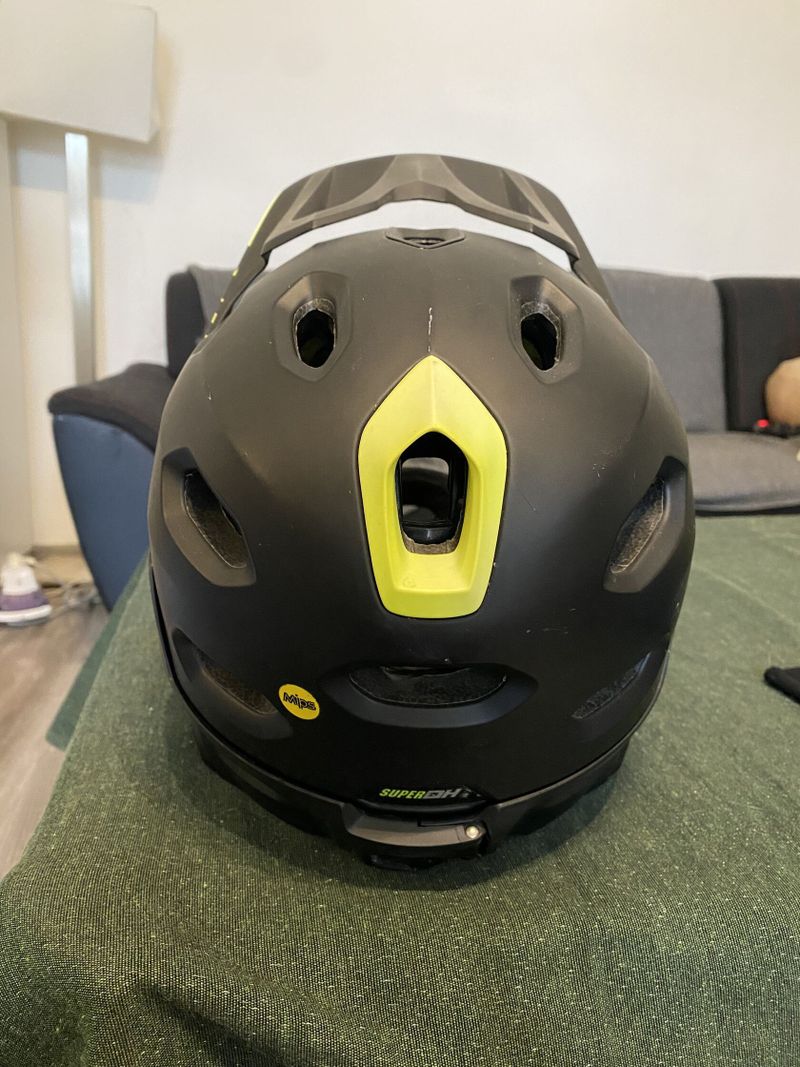 Cyklistická helma Bell Super DH Spherical-Mat/Glos Black