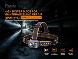 Vysoce výkonná čelovka Fenix HP25R V2.0