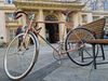 Unikátny repasovaný medený bicykel