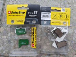SwissStop Disc32 brzdové destičky pro Sram