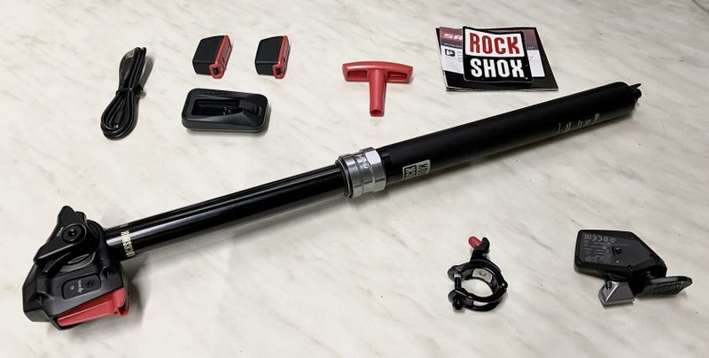 NOVÁ - Teleskopická sedlovka RockShox Reverb AXS A1 30.9mm 170mm + 2x BATERIE