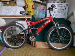 Juniorské celoodpružené kolo DHS 2442 24"