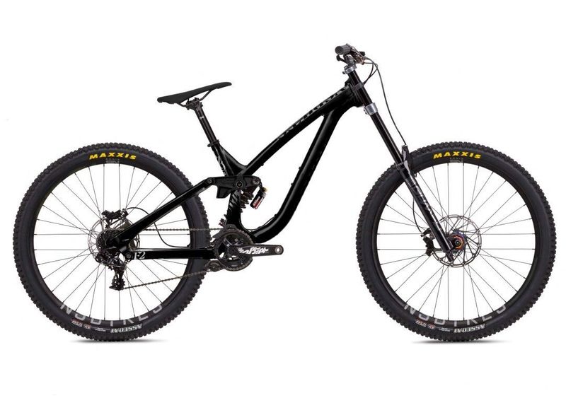 Celoodpružené Sjezdové kolo NSbikes Fuzz 29 2, black - L - testovací
