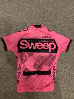 Cyklistický dres růžový dětský zn.SWEEP