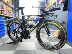 Triatlonové kolo Merida Warp TT | vel. "M" | Shimano DuraAce Di2 | Fulcrum XLR 80 | Rotor watmetr