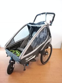 Vozík QERIDOO KidGoo2 Sport dvoumístný