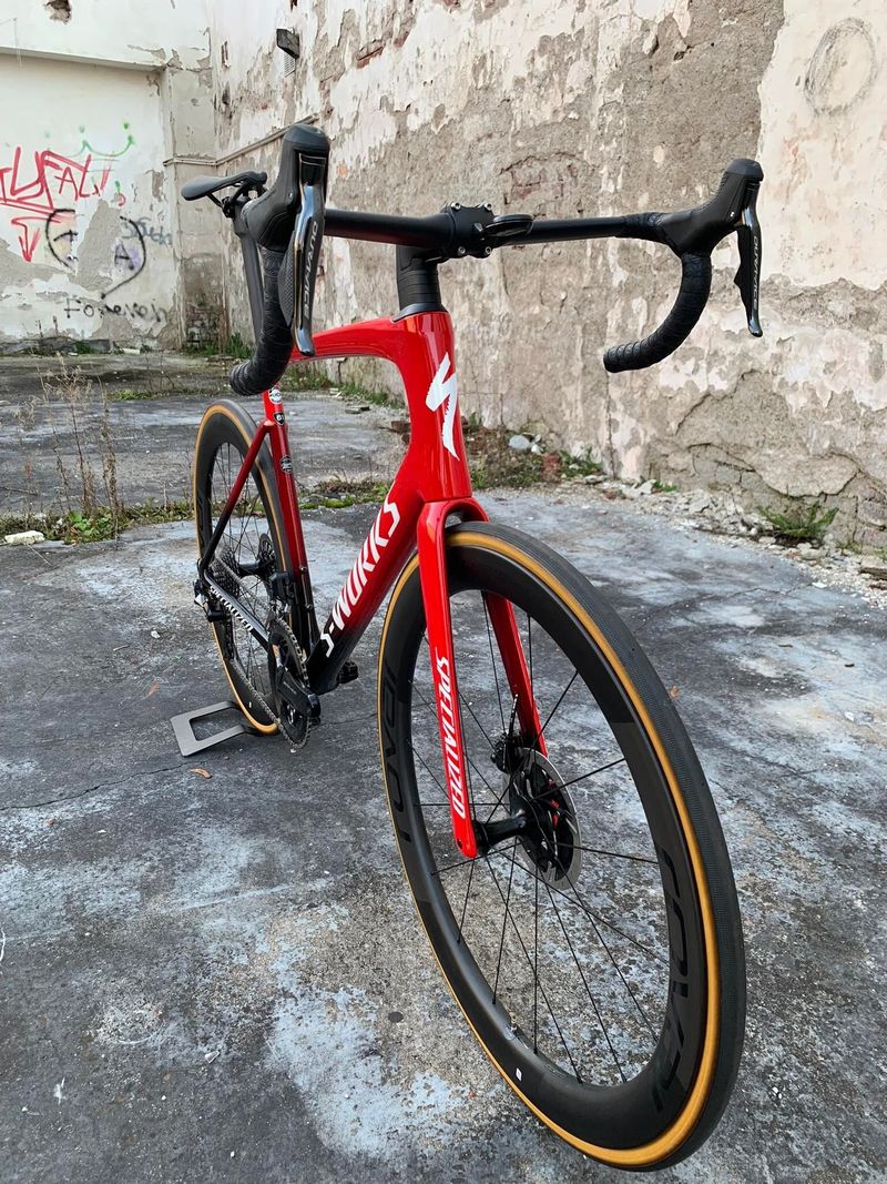 SPECIALIZED S-WORKS TARMAC SL7 - DURA ACE DI2 + wattmetr 2021, vel. 61 - Nepoužité