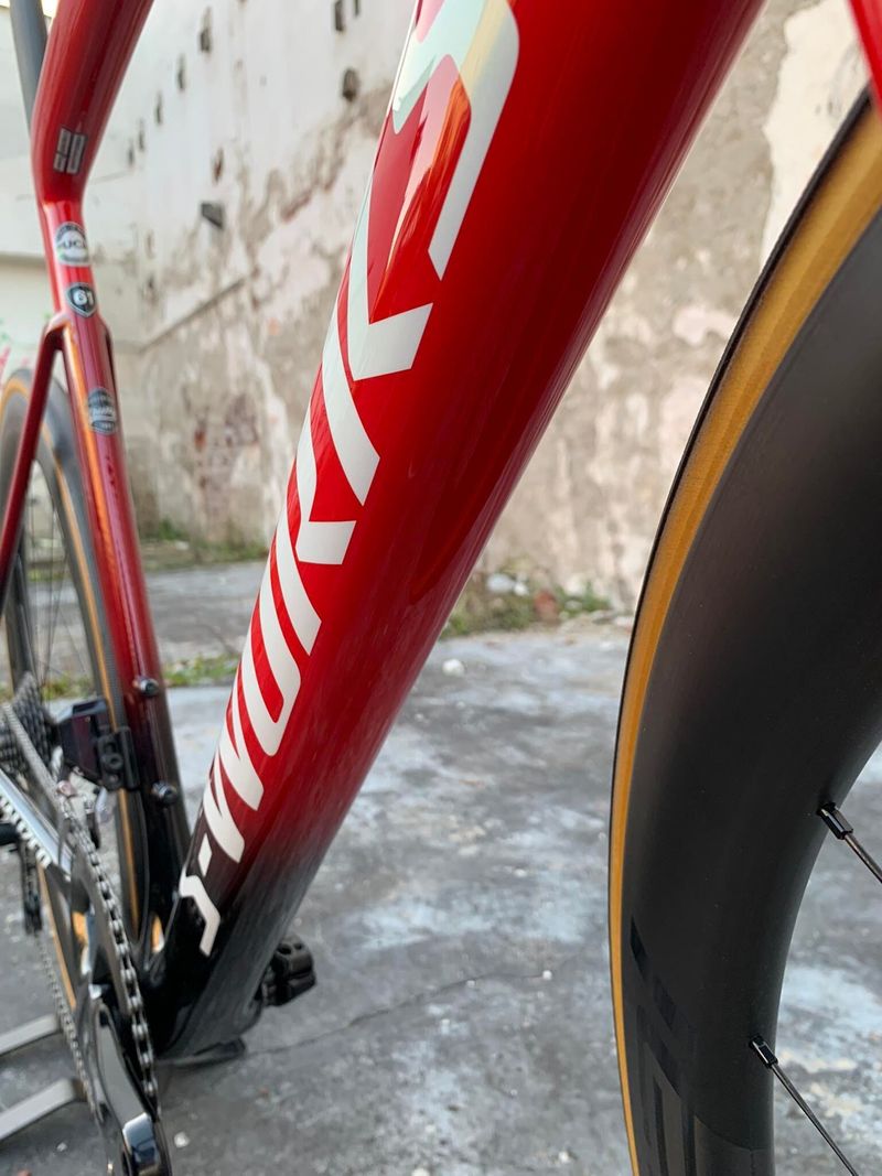 SPECIALIZED S-WORKS TARMAC SL7 - DURA ACE DI2 + wattmetr 2021, vel. 61 - Nepoužité