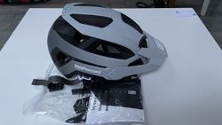 100% Altec Helmet Fidlock grey - L-XL - obvod hlavy 59 - 63 cm
