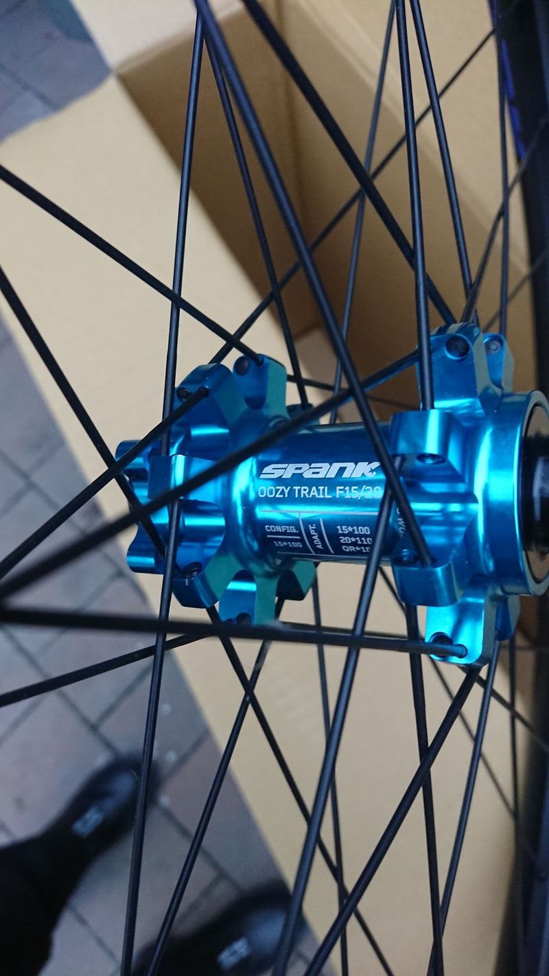 Výplety SPANK OOZY TRAIL 395+ 29" blue
