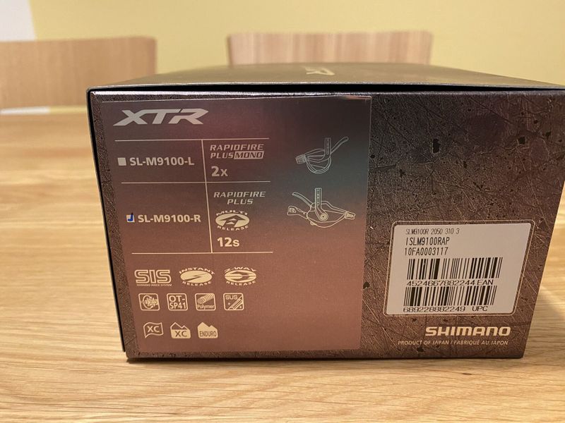 Shimano XTR RD-M9100 SGS + Shimano XTR SL-M9100 I-Spec EV 12 sp.