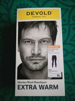 Devold Expedition dlouhé nohavice, pánské, black, XL