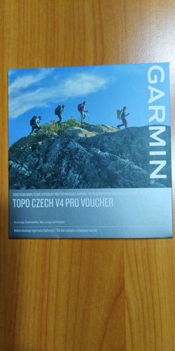 GARMIN TOPO CZECH V4 VOUCHER