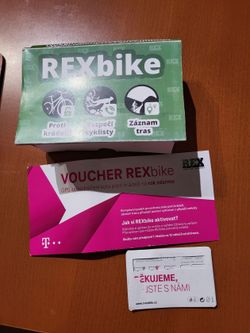 Rexbike - gps lokator + voucher na rok