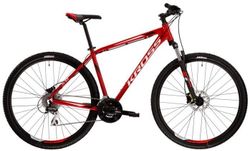 KROSS Hexagon 5.0 red/grey glossy 2022, vel. S, M, L