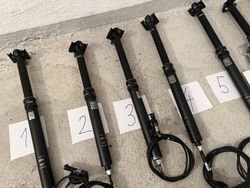 Teleskopické sedlovky, sedla RS,KS,E13,Giant, X Fusion atd