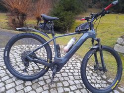 Prodám elektrokolo CUBE REACTION HYBRID RACE 625 29 2021 grey´n´red