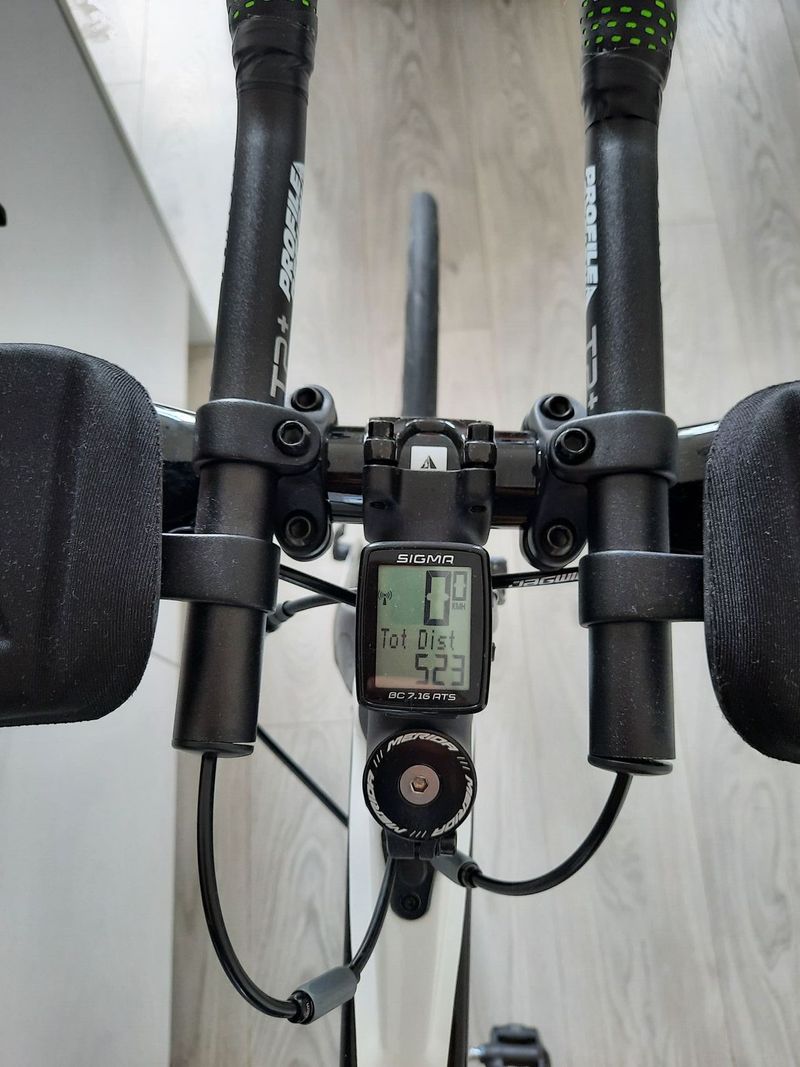 Merida WARP TRI 5000 Black/Green(White) S(51) - časovkářské kolo respektující přísná pravidla UCI