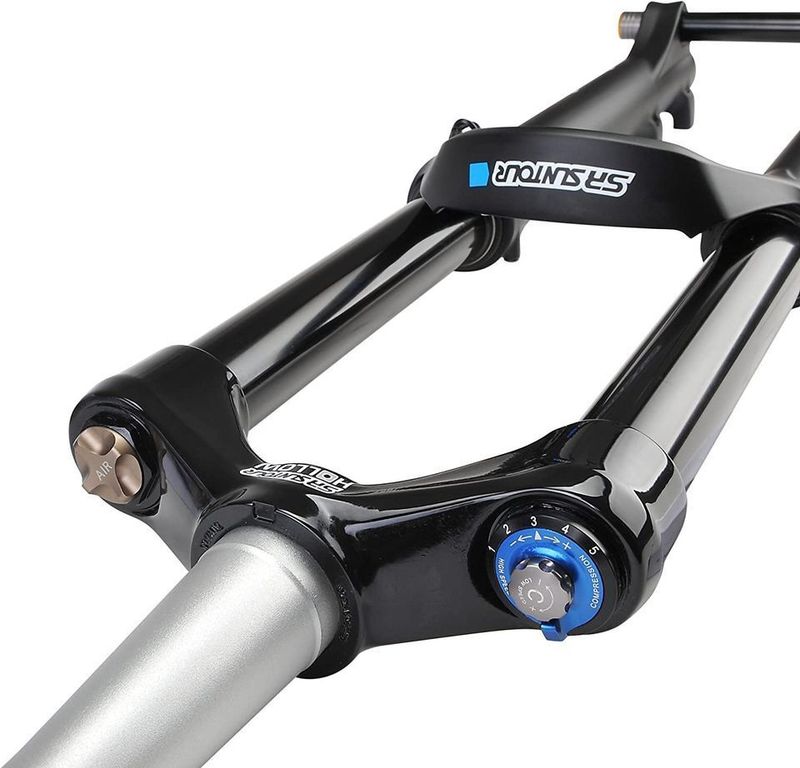 PREDNI VIDLICE SR Suntour Durolux 36 Boost EQ R2C2 PCS 160 15QLC2Ti-110 27.5 CTS Mat Black,NOVA