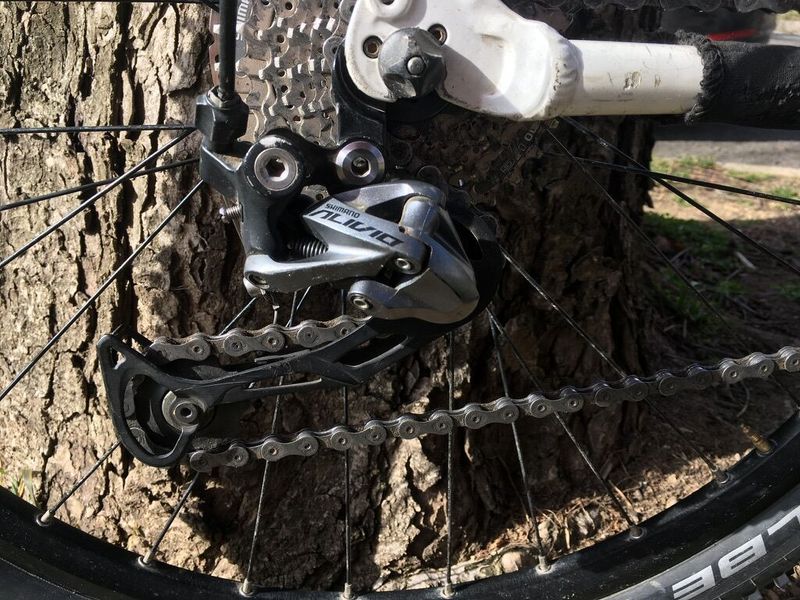 Merida TFS 900, Shimano XT Deore