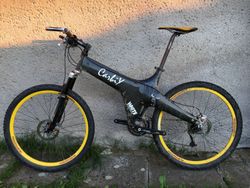 Karbonový 26" oldschool MTB