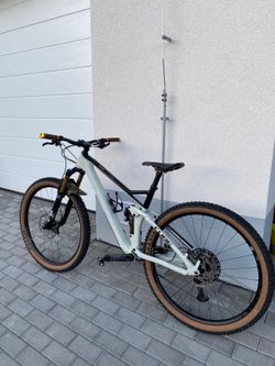 PRODAM - CUBE STEREO 120 EX - CARBON, 29, FOX KASHIMA, XT - velikost L 