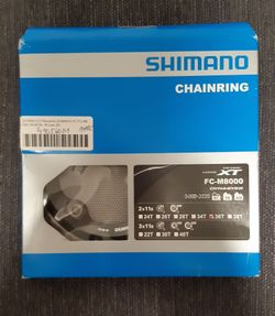 Převodník Shimano XT FC-M8000, pro 2-převodník, 36 zubů