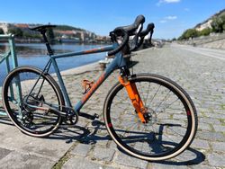Prodám prototyp gravel kola na rámu Aura XR5 56cm