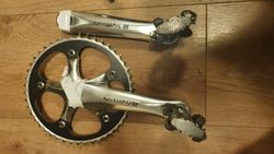 Fixie | singlespeed kliky M-Wave 165mm s převodníkem 46 zubů