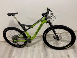 Skládané kolo na rámu Cannondale Scalpel Si Carbon s Ocho vidlicí