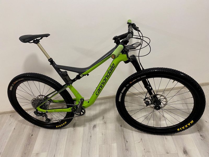 Skládané kolo na rámu Cannondale Scalpel Si Carbon s Ocho vidlicí