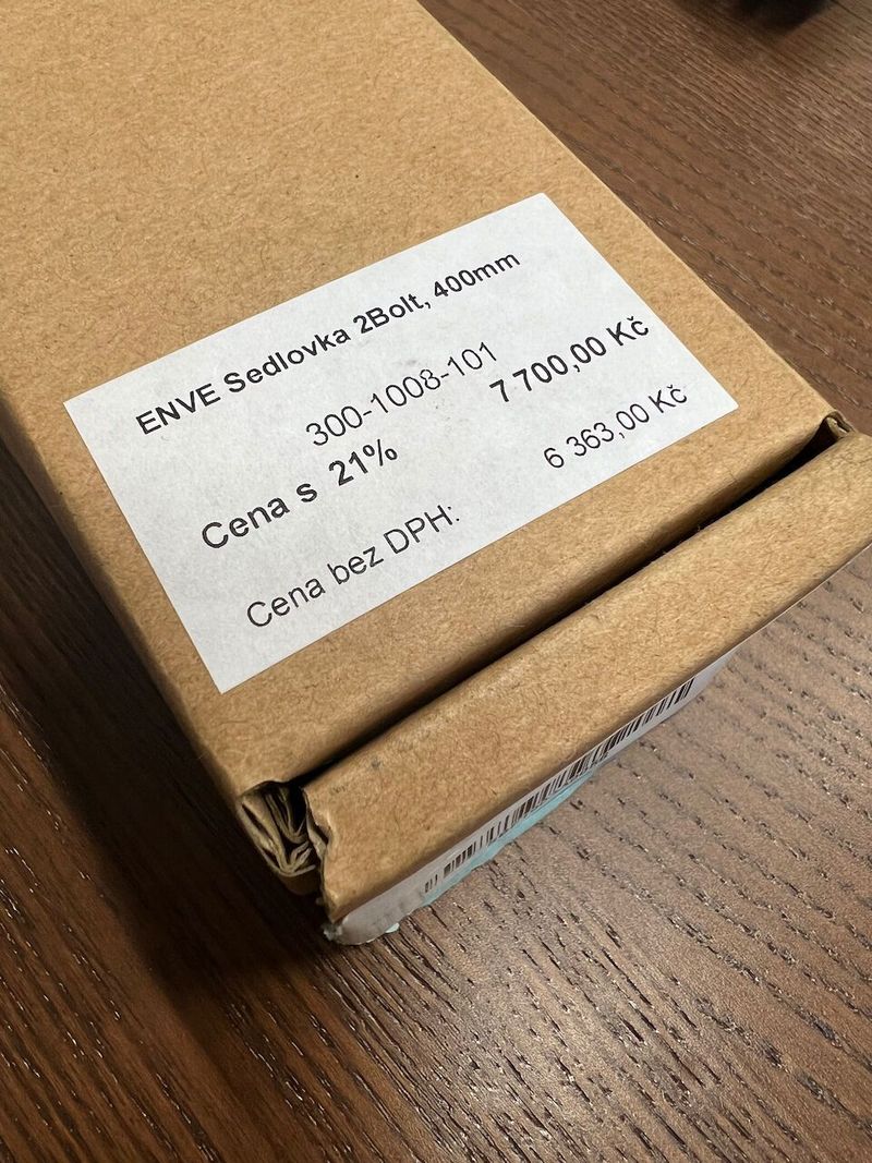Enve 2 Bolt sedlovka 400mm 27,2mm 0mm offset