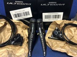 Nové Řadicí/Brzdové páky Shimano Ultegra Di2 ST-R8070 2x11s, disc