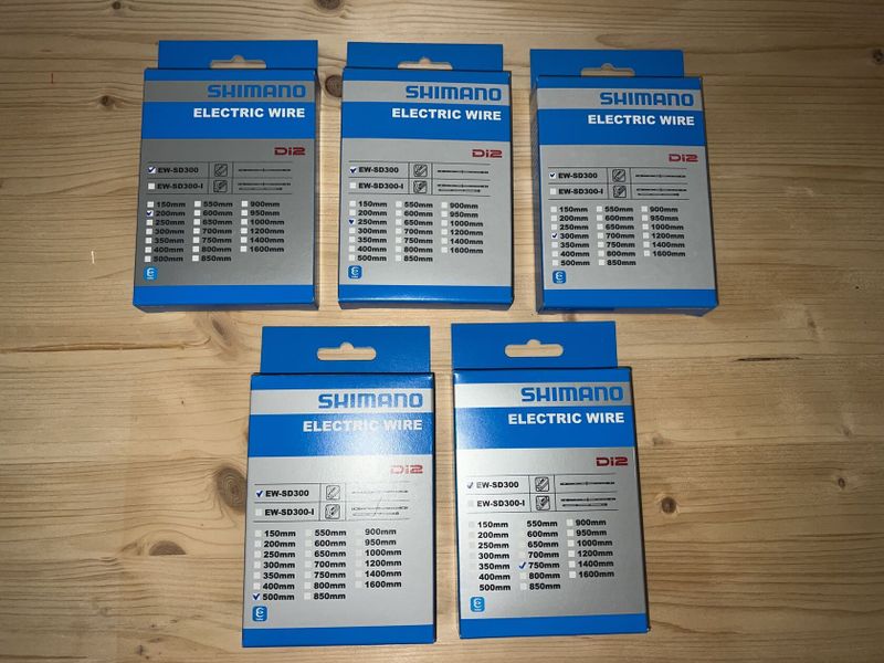 Shimano elektrický kabel