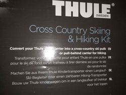 Thule LYŽAŘSKÝ SET CROSS-COUNTRY SKI Cross Country & Hiking Kit pro cyklovozík Chariot a Thule