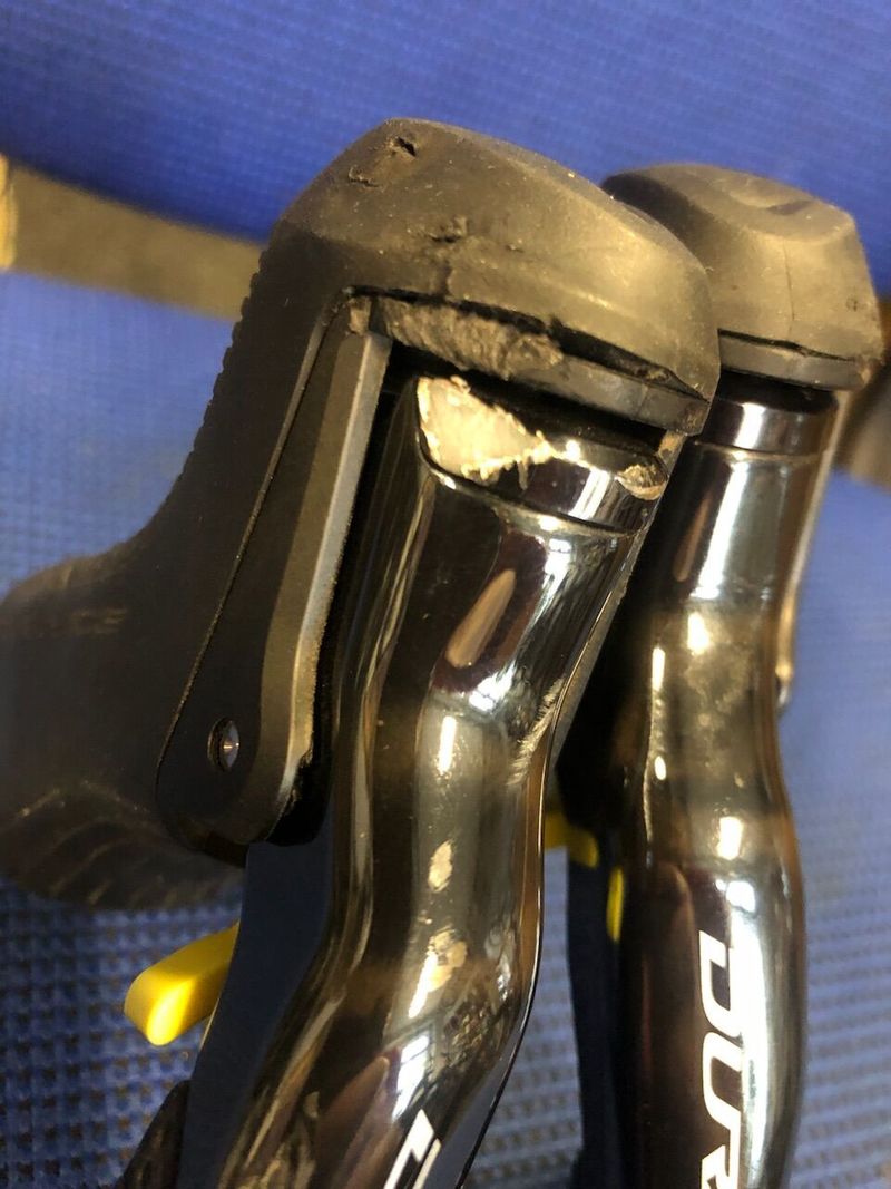 Řadící páky Shimano Dura-Ace ST-9170 Di2 hydraulika, odřené 100% funkční