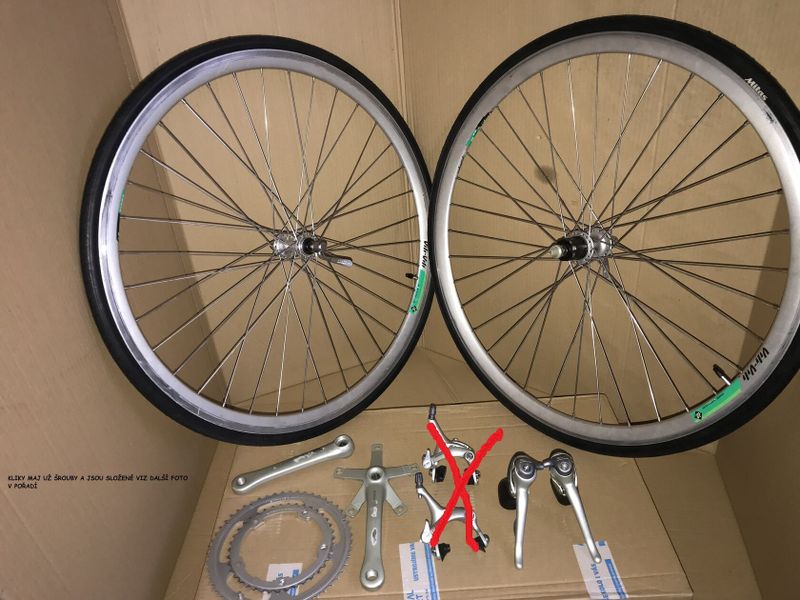 Silniční kliky Shimano 105(1056) - kliky