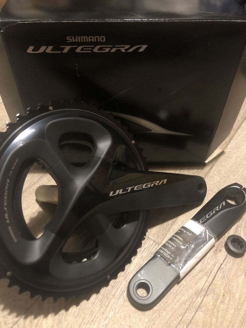 Nové kliky Shimano Ultegra FC-R8000 2x11s 50x34T