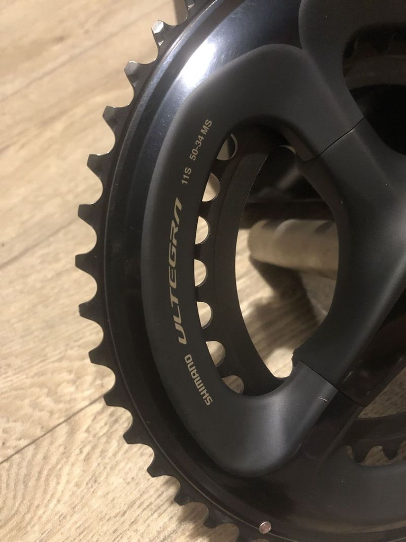 Nové kliky Shimano Ultegra FC-R8000 2x11s 50x34T