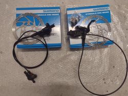 Hydraulické kotoučové brzdy Shimano MT500