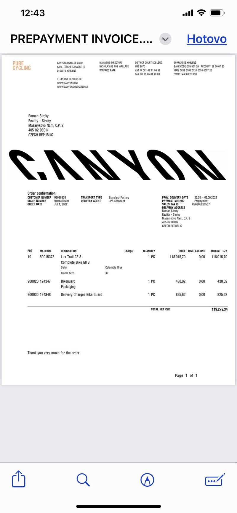 Canyon Lux Trail CF 8