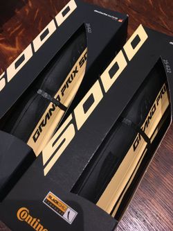 2ks Continental GrandPrix 5000 25mm silniční pláště kevlar cream