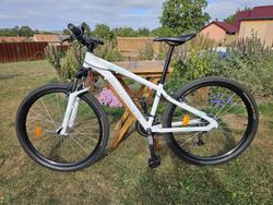 Dětské horské kolo ROCKRIDER ST100 SPORT TRAIL, bílé