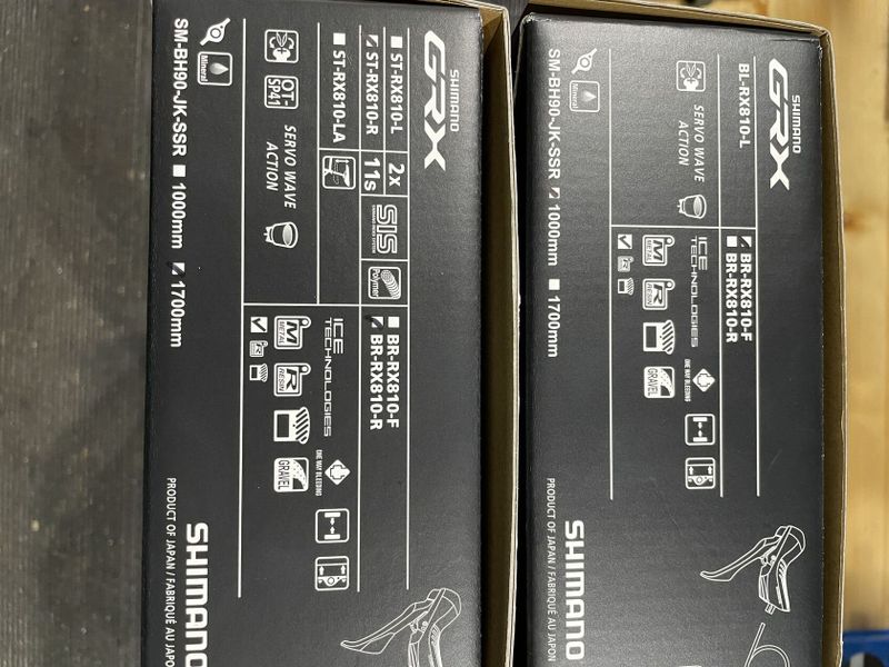GRX 810 Shimano Set Paky a Třmeny
