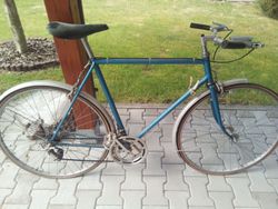 Silniční kolo Favorit - rovná řídítka - originální stav