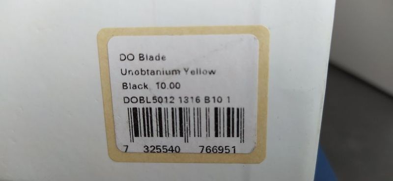 POC DO Blade - unobtanium yellow/black