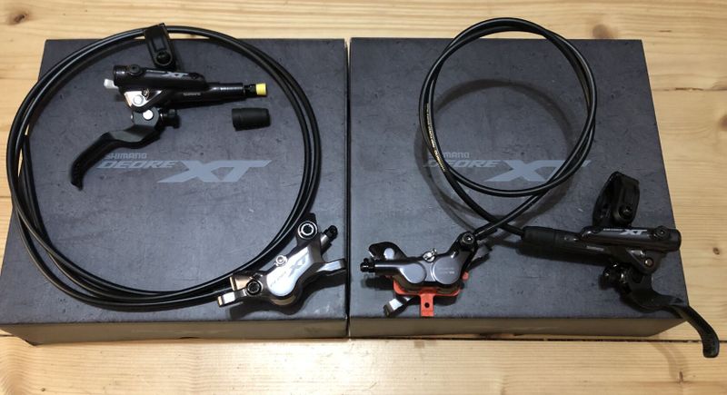 Nové brzdy Shimano Deore XT BR-M8120, čtyřpísty
