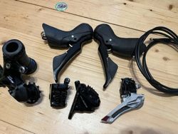 Řadicí sada Shimano 105 typ R7020/R7000 2x11s, hydraulika