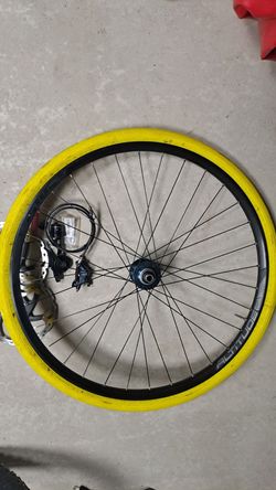 Shimano SLX zadní kolo, kotouče 203mm, ořech DTSwiss XD
