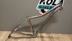 Rám Maxbike M509 šedý mat+červená 2022